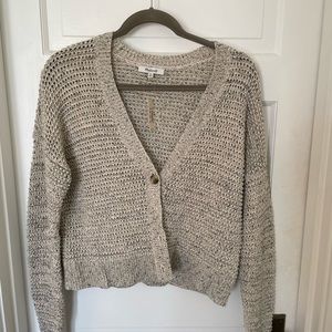Madewell crocheted cardigan